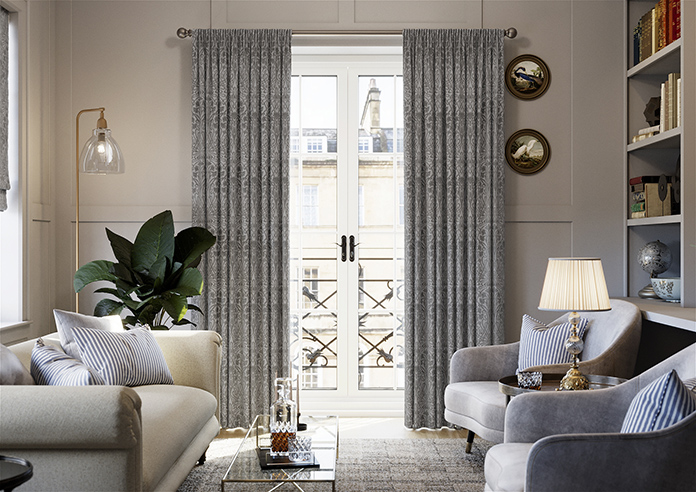 Tiverton, Flint - Made to Measure Curtains - Image 3